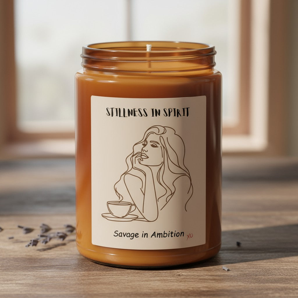 Stillness in Spririt - Savage in Ambition - Scented Soy Candles