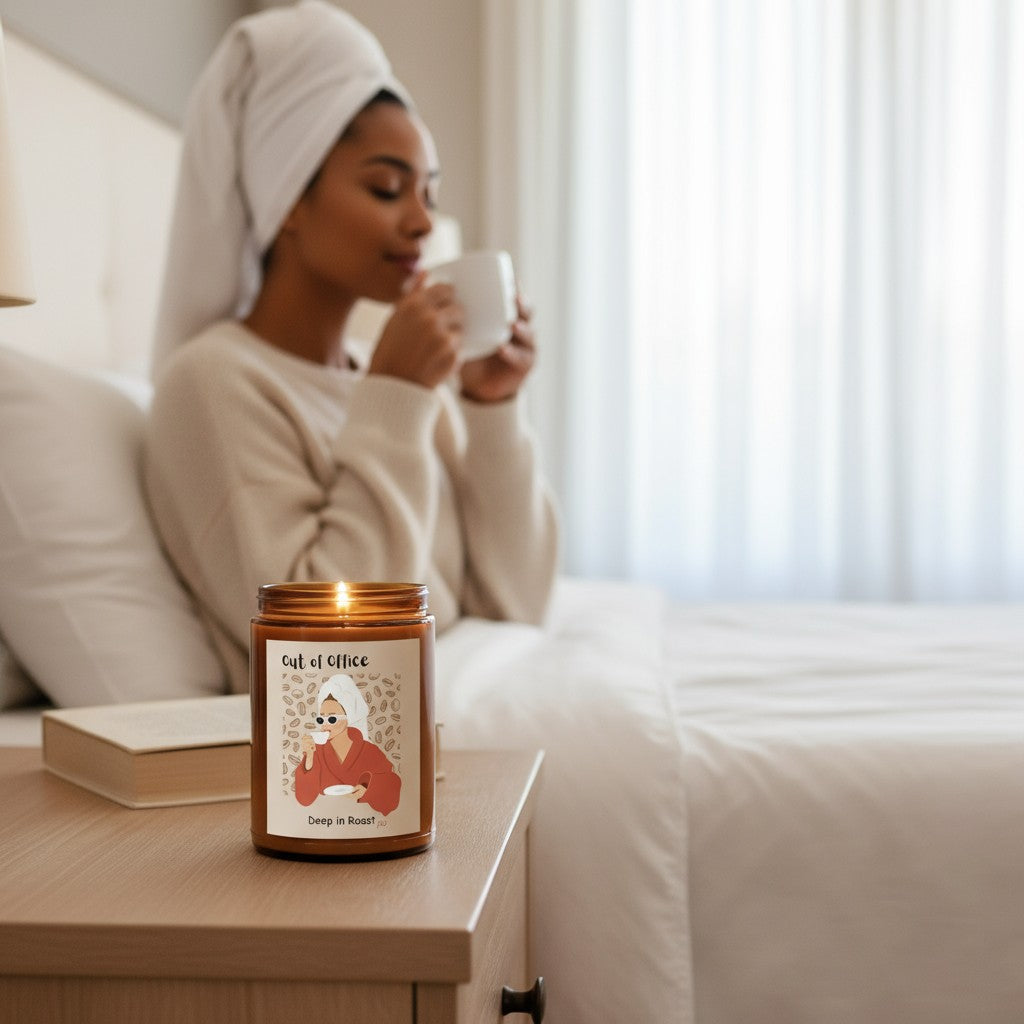 Out of Office. Deep in Roast. - Scented Soy Candles